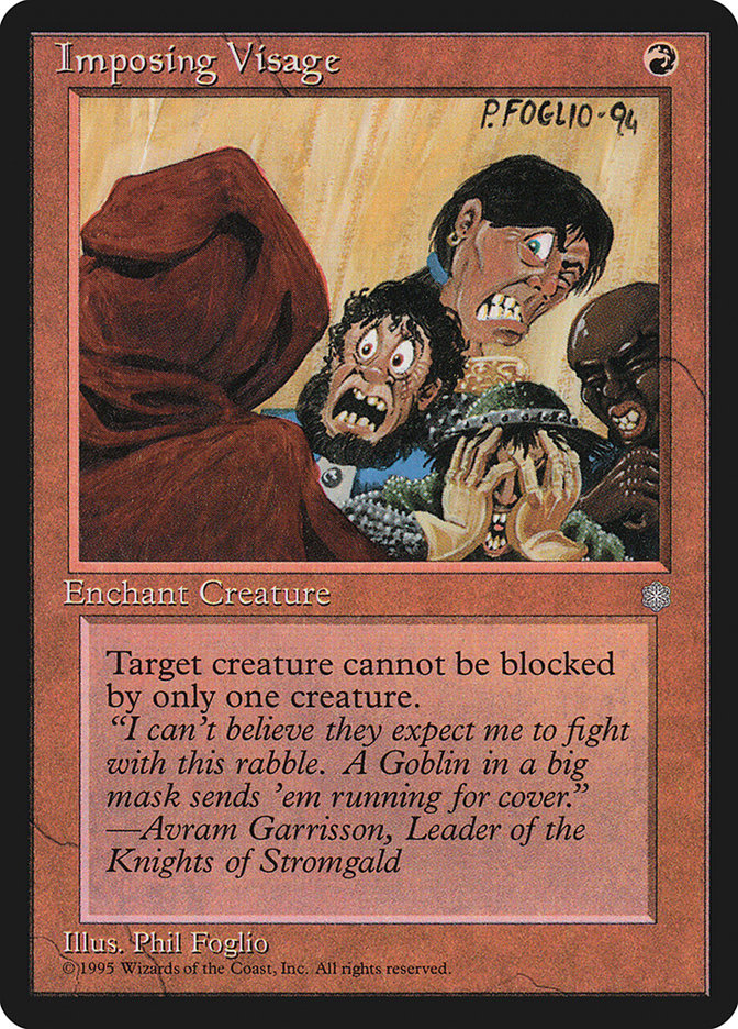 Imposing Visage [Ice Age] MTG Single Magic: The Gathering    | Red Claw Gaming