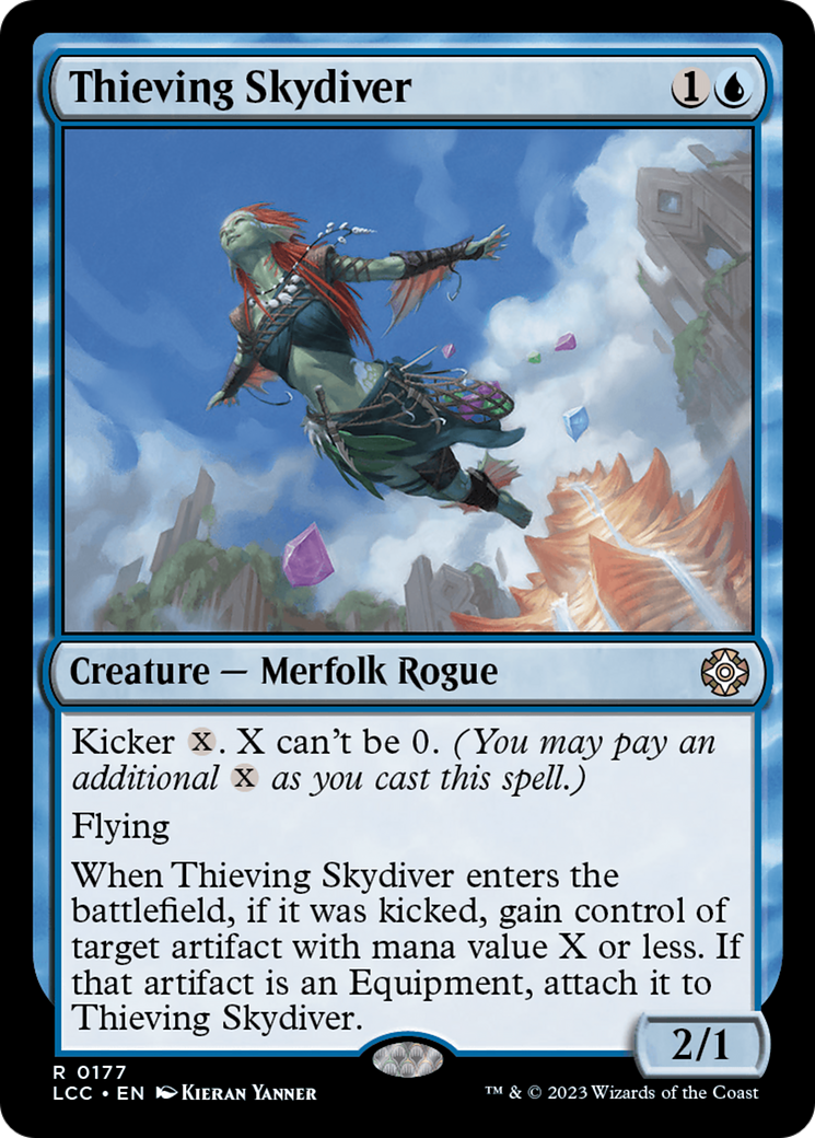 Thieving Skydiver [The Lost Caverns of Ixalan Commander] MTG Single Magic: The Gathering    | Red Claw Gaming