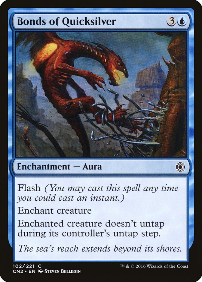 Bonds of Quicksilver [Conspiracy: Take the Crown] MTG Single Magic: The Gathering    | Red Claw Gaming