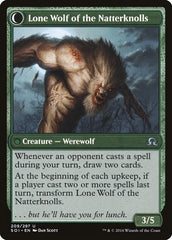 Hermit of the Natterknolls // Lone Wolf of the Natterknolls [Shadows over Innistrad] MTG Single Magic: The Gathering    | Red Claw Gaming