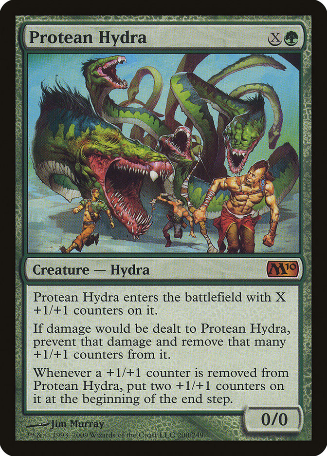 Protean Hydra [Magic 2010] MTG Single Magic: The Gathering    | Red Claw Gaming