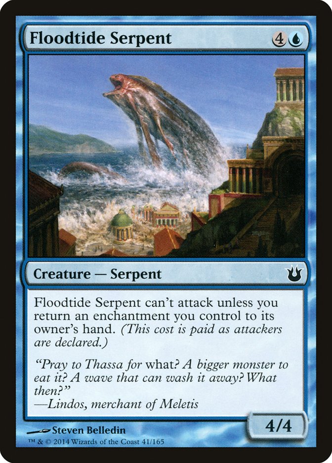 Floodtide Serpent [Born of the Gods] MTG Single Magic: The Gathering    | Red Claw Gaming
