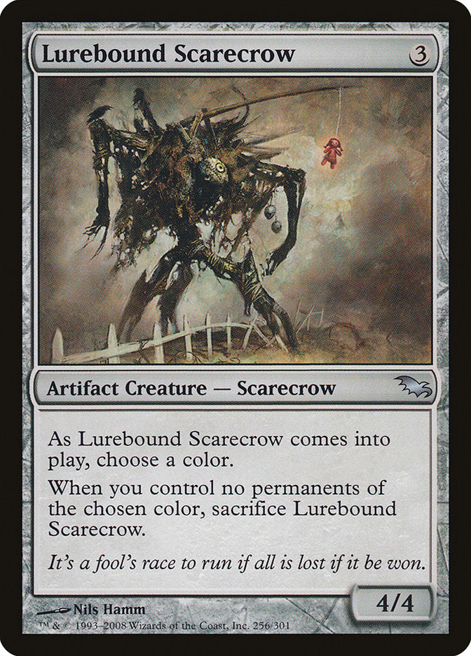 Lurebound Scarecrow [Shadowmoor] MTG Single Magic: The Gathering    | Red Claw Gaming