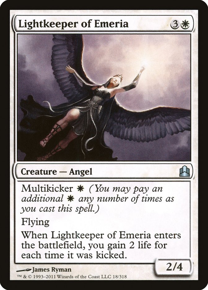 Lightkeeper of Emeria [Commander 2011] MTG Single Magic: The Gathering    | Red Claw Gaming