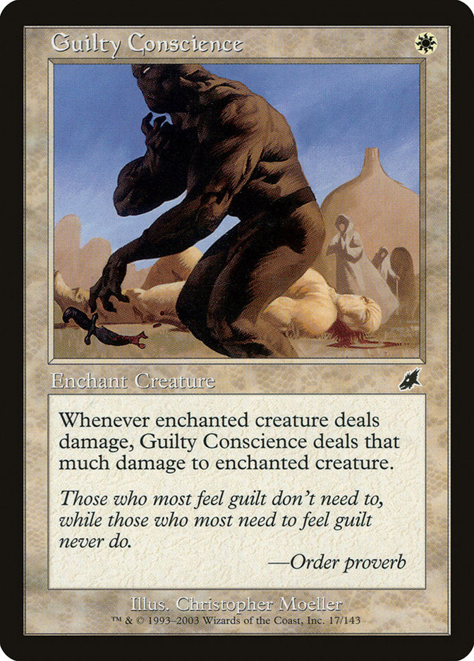 Guilty Conscience [Scourge] MTG Single Magic: The Gathering    | Red Claw Gaming