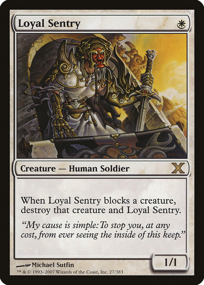 Loyal Sentry [Tenth Edition] MTG Single Magic: The Gathering    | Red Claw Gaming
