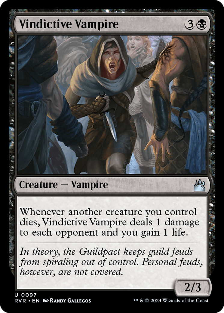 Vindictive Vampire [Ravnica Remastered] MTG Single Magic: The Gathering    | Red Claw Gaming
