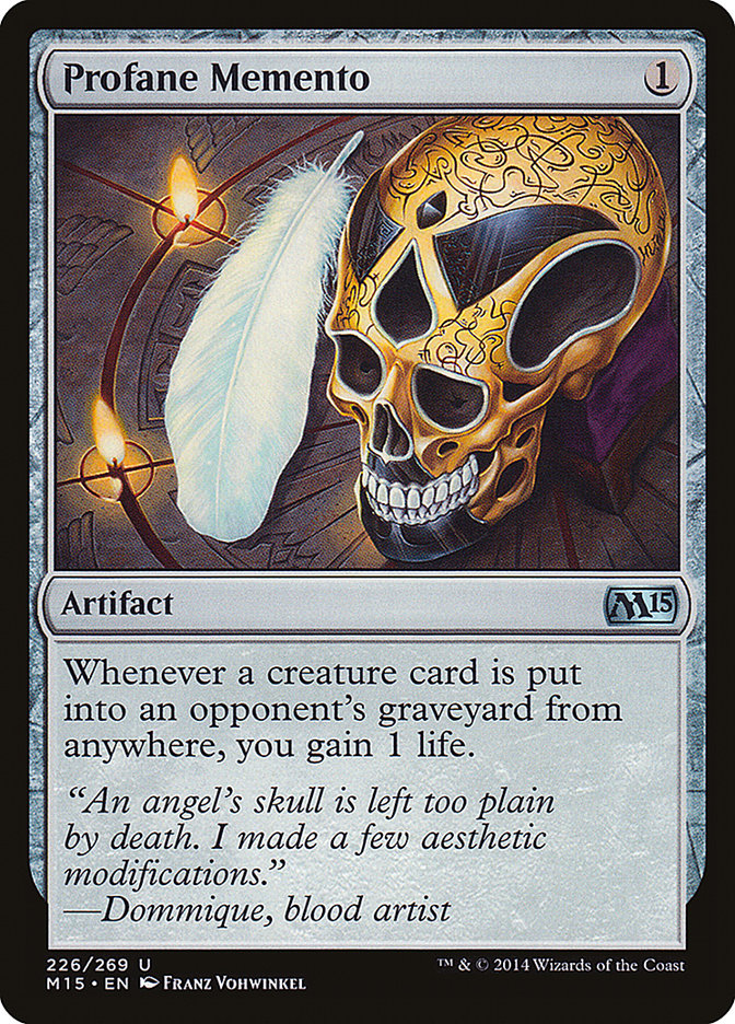 Profane Memento [Magic 2015] MTG Single Magic: The Gathering    | Red Claw Gaming