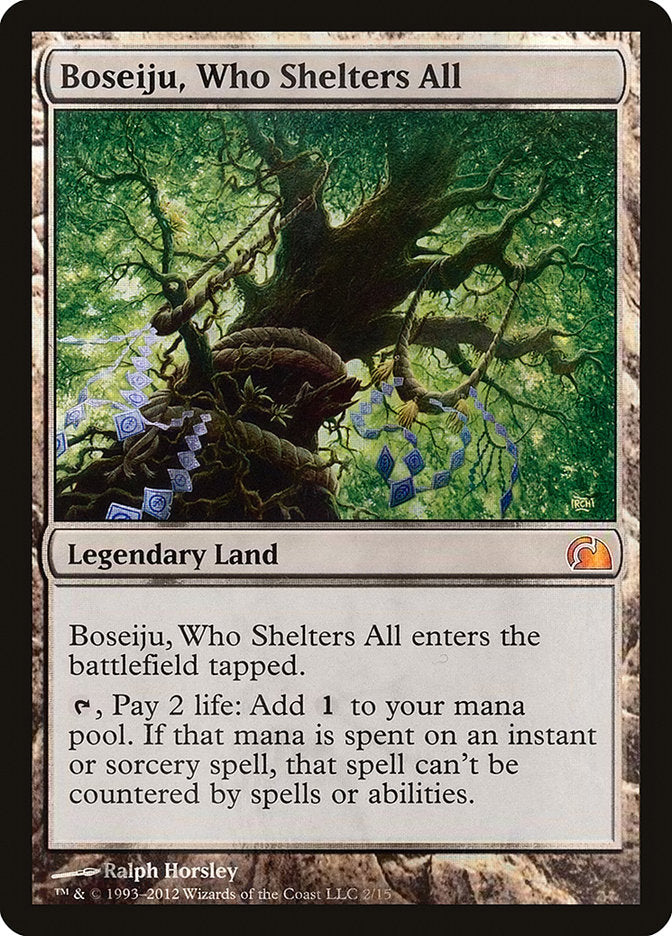 Boseiju, Who Shelters All [From the Vault: Realms] MTG Single Magic: The Gathering    | Red Claw Gaming