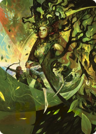Titania's Command Art Card [The Brothers' War Art Series] MTG Single Magic: The Gathering    | Red Claw Gaming