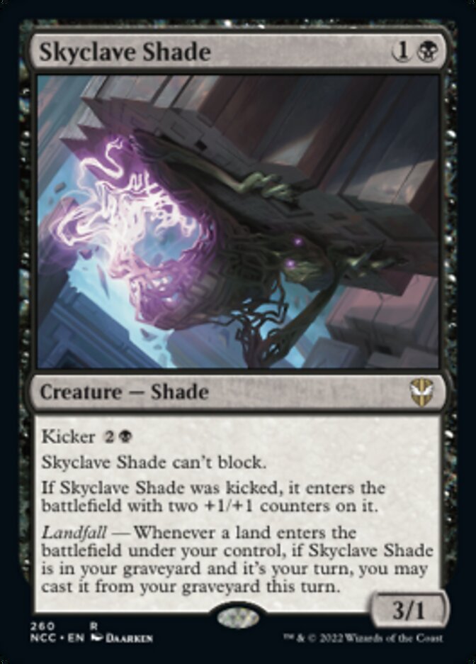Skyclave Shade [Streets of New Capenna Commander] MTG Single Magic: The Gathering    | Red Claw Gaming