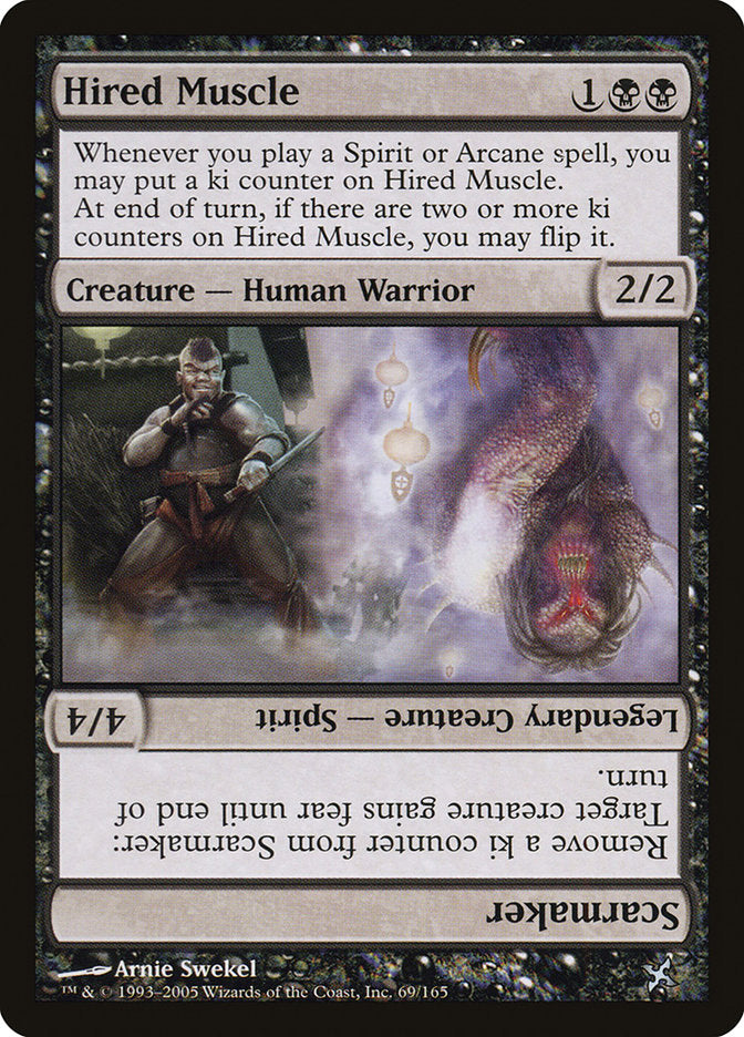 Hired Muscle // Scarmaker [Betrayers of Kamigawa] MTG Single Magic: The Gathering    | Red Claw Gaming