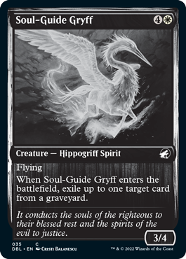 Soul-Guide Gryff [Innistrad: Double Feature] MTG Single Magic: The Gathering    | Red Claw Gaming