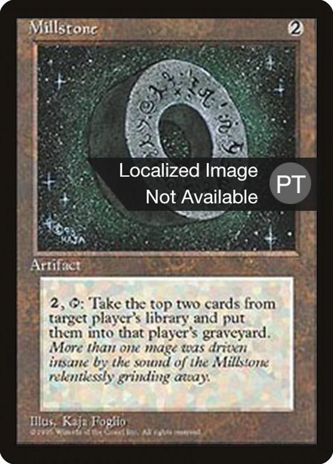 Millstone [Fourth Edition (Foreign Black Border)] MTG Single Magic: The Gathering    | Red Claw Gaming