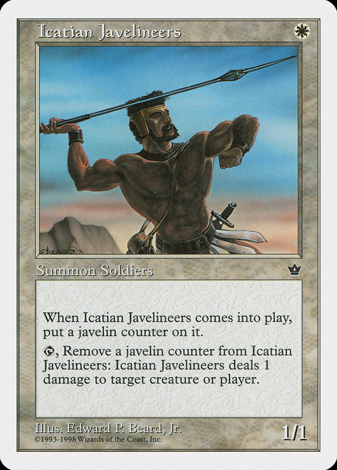 Icatian Javelineers [Anthologies] MTG Single Magic: The Gathering    | Red Claw Gaming