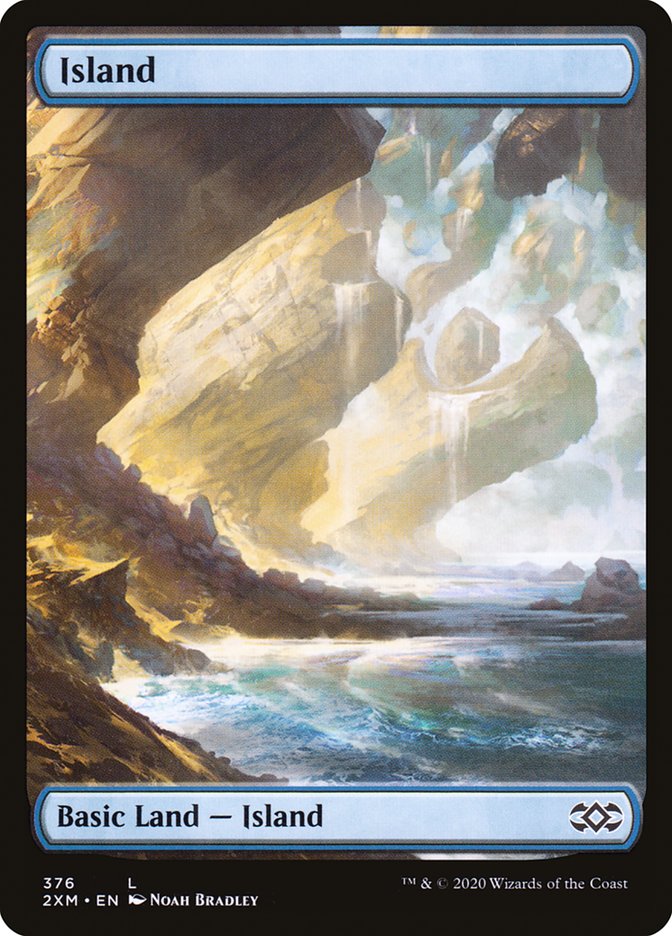 Island (376) [Double Masters] MTG Single Magic: The Gathering    | Red Claw Gaming