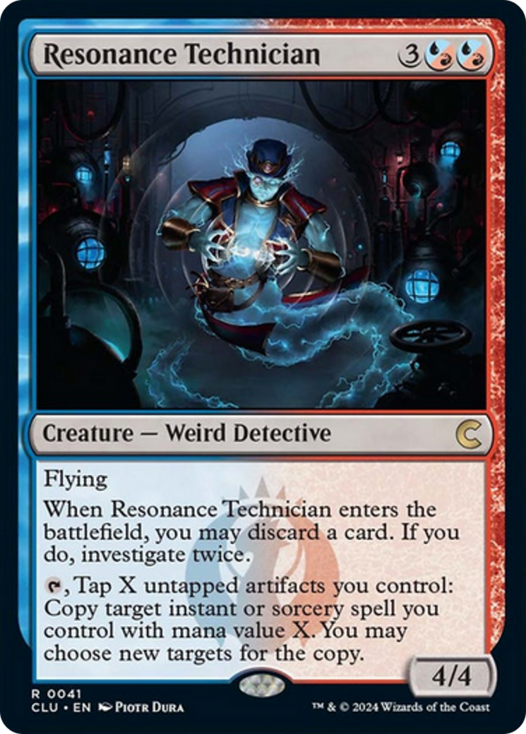 Resonance Technician [Ravnica: Clue Edition] MTG Single Magic: The Gathering    | Red Claw Gaming