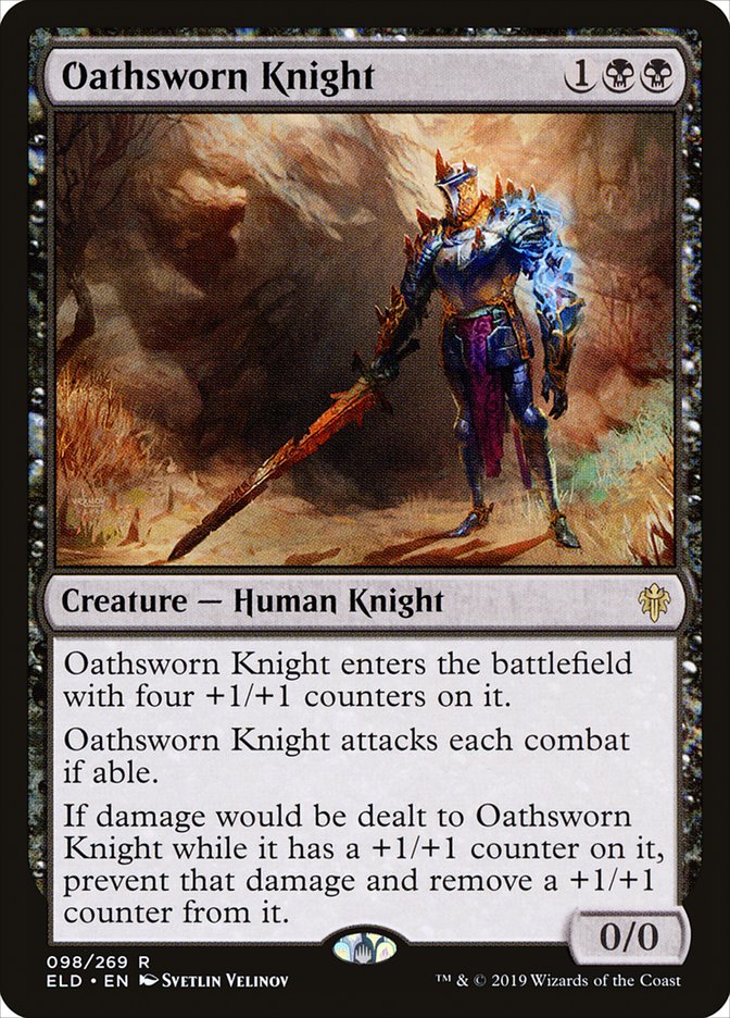 Oathsworn Knight [Throne of Eldraine] MTG Single Magic: The Gathering    | Red Claw Gaming