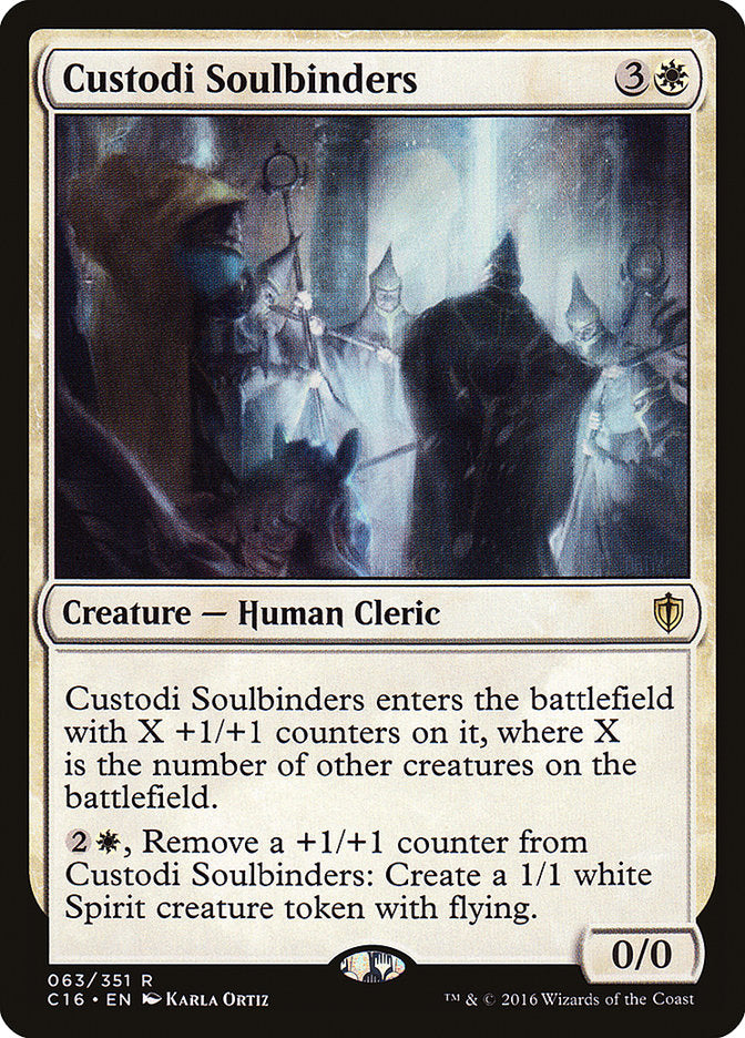 Custodi Soulbinders [Commander 2016] MTG Single Magic: The Gathering    | Red Claw Gaming