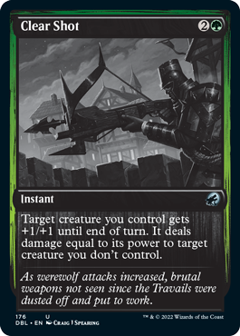 Clear Shot [Innistrad: Double Feature] MTG Single Magic: The Gathering    | Red Claw Gaming