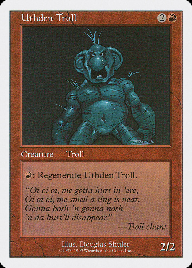 Uthden Troll [Battle Royale] MTG Single Magic: The Gathering    | Red Claw Gaming