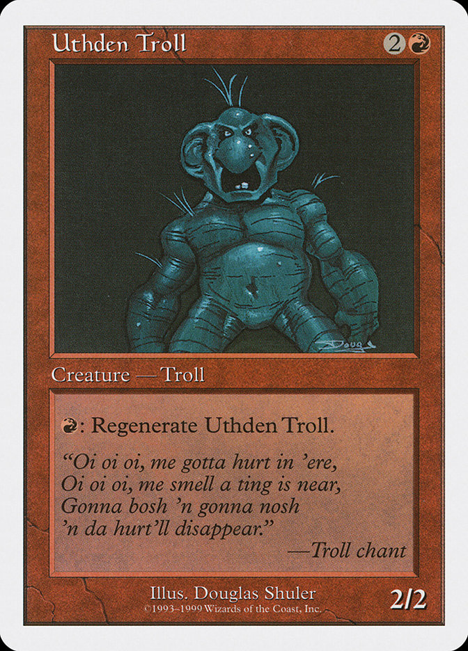 Uthden Troll [Battle Royale] MTG Single Magic: The Gathering    | Red Claw Gaming