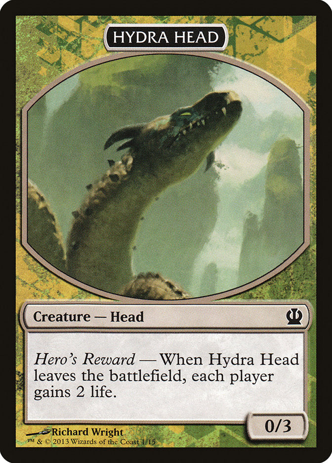 Hydra Head Token [Theros Face the Hydra] MTG Single Magic: The Gathering    | Red Claw Gaming