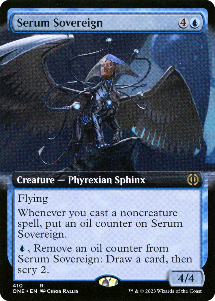 Serum Sovereign (Extended Art) [Phyrexia: All Will Be One] MTG Single Magic: The Gathering    | Red Claw Gaming
