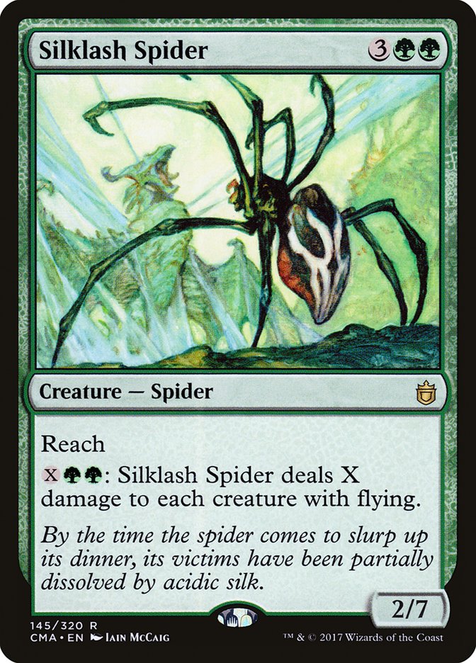 Silklash Spider [Commander Anthology] MTG Single Magic: The Gathering    | Red Claw Gaming