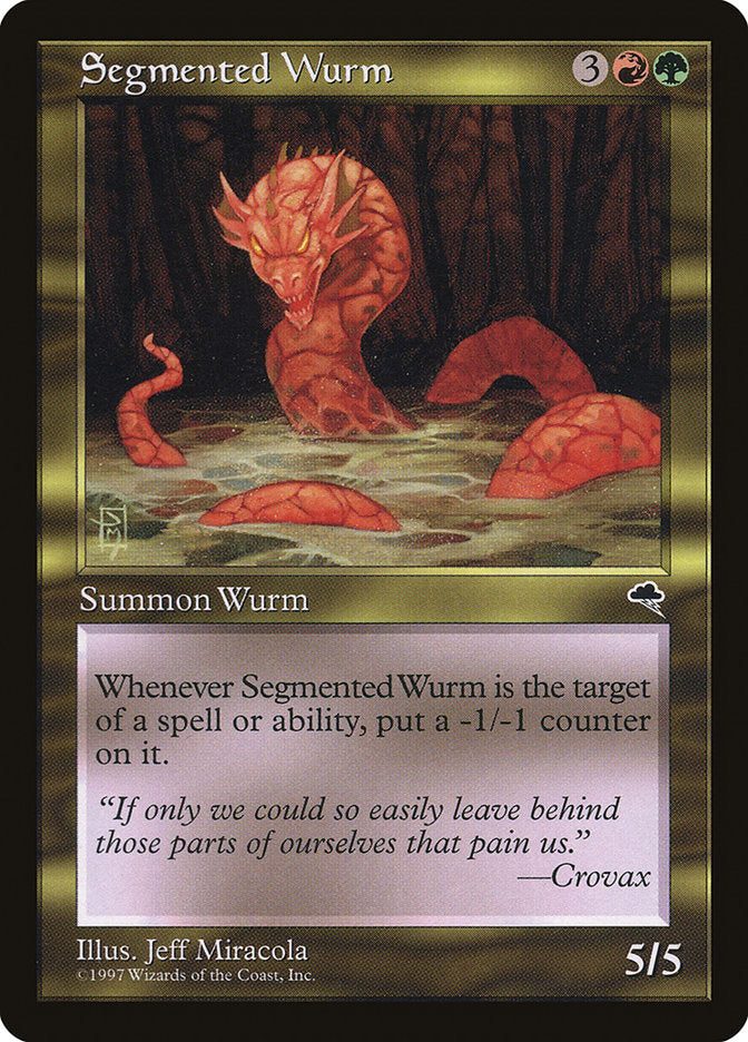 Segmented Wurm [Tempest] MTG Single Magic: The Gathering    | Red Claw Gaming