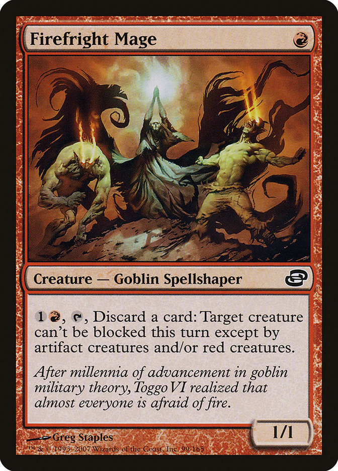 Firefright Mage [Planar Chaos] MTG Single Magic: The Gathering    | Red Claw Gaming