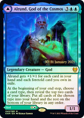 Alrund, God of the Cosmos // Hakka, Whispering Raven [Kaldheim Prerelease Promos] MTG Single Magic: The Gathering    | Red Claw Gaming