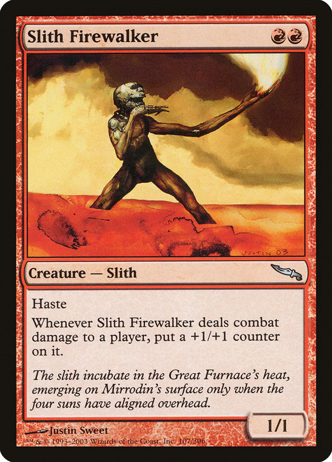 Slith Firewalker [Mirrodin] MTG Single Magic: The Gathering    | Red Claw Gaming