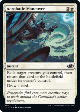 Acrobatic Maneuver [Jumpstart 2022] MTG Single Magic: The Gathering    | Red Claw Gaming