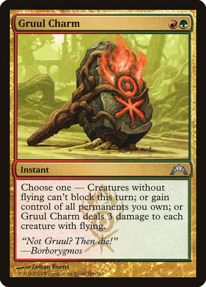Gruul Charm [Gatecrash] MTG Single Magic: The Gathering    | Red Claw Gaming