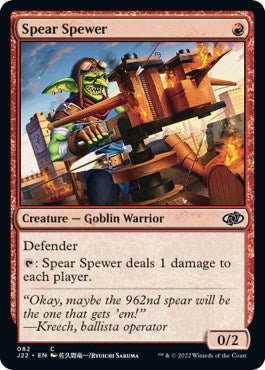 Spear Spewer [Jumpstart 2022] MTG Single Magic: The Gathering    | Red Claw Gaming