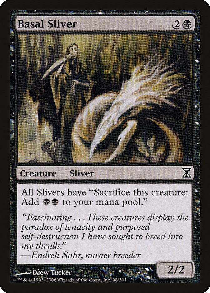 Basal Sliver [Time Spiral] MTG Single Magic: The Gathering    | Red Claw Gaming