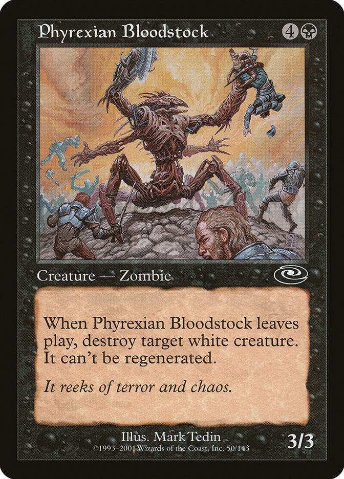 Phyrexian Bloodstock [Planeshift] MTG Single Magic: The Gathering    | Red Claw Gaming