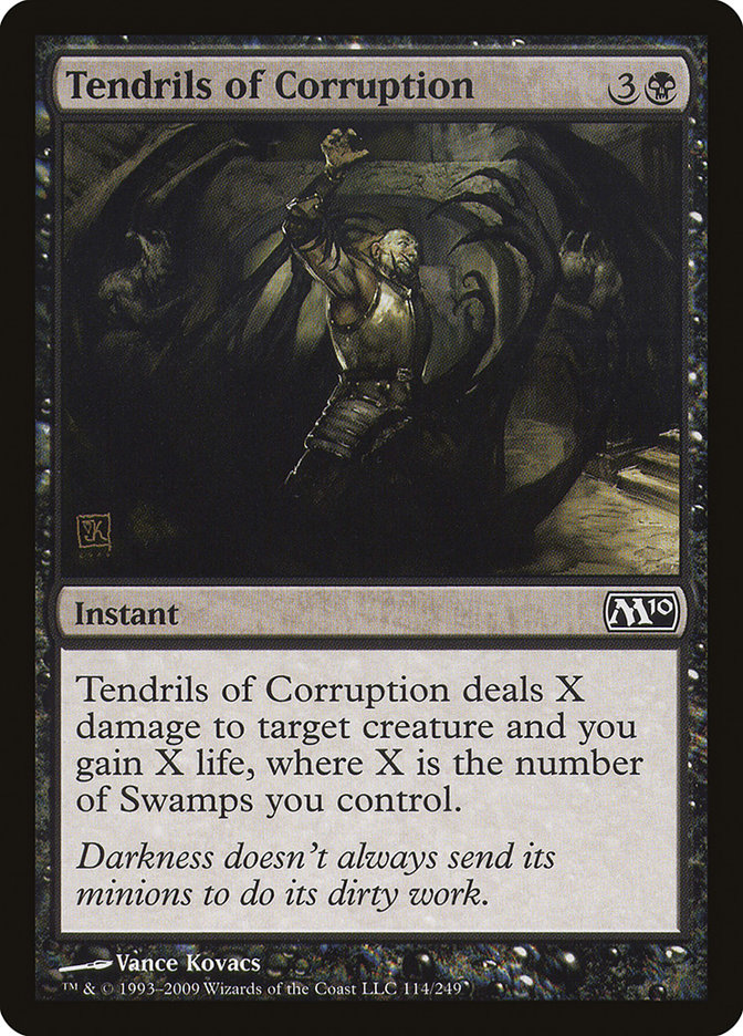 Tendrils of Corruption [Magic 2010] MTG Single Magic: The Gathering    | Red Claw Gaming