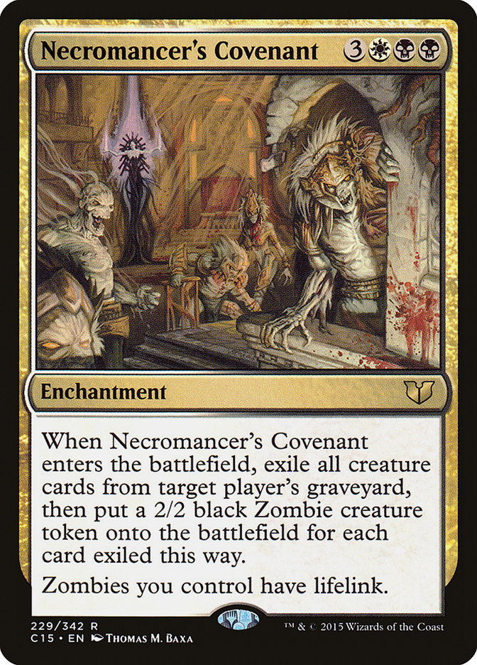 Necromancer's Covenant [Commander 2015] MTG Single Magic: The Gathering    | Red Claw Gaming