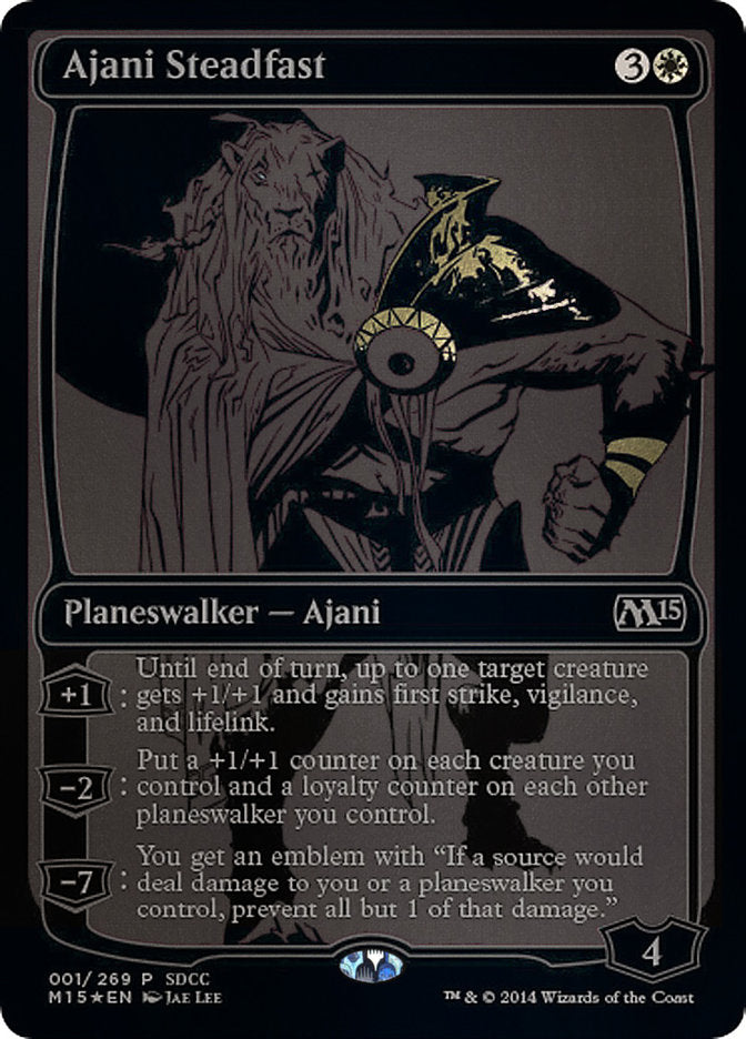 Ajani Steadfast [San Diego Comic-Con 2014] MTG Single Magic: The Gathering    | Red Claw Gaming
