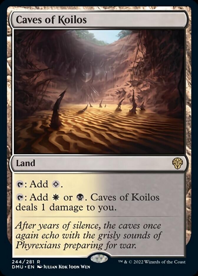 Caves of Koilos [Dominaria United] MTG Single Magic: The Gathering    | Red Claw Gaming