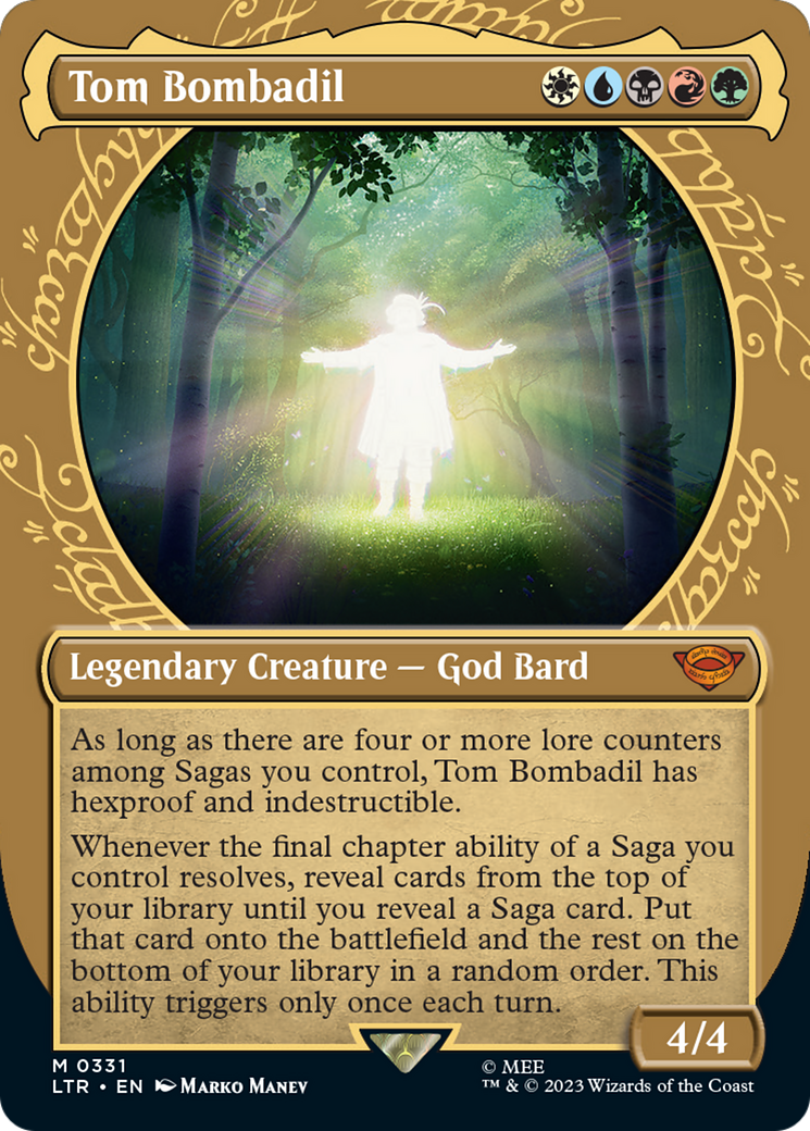 Tom Bombadil (Showcase Ring Frame) [The Lord of the Rings: Tales of Middle-Earth] MTG Single Magic: The Gathering    | Red Claw Gaming