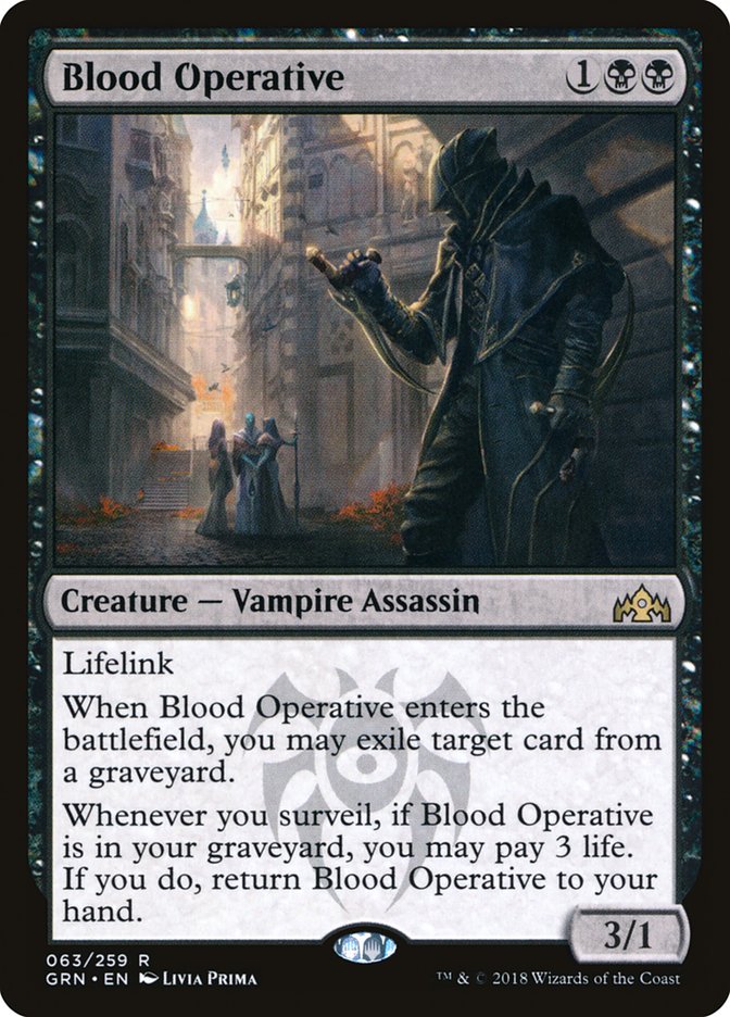 Blood Operative [Guilds of Ravnica] MTG Single Magic: The Gathering    | Red Claw Gaming
