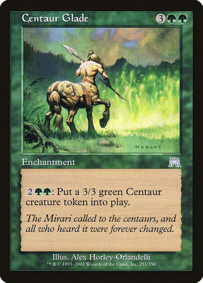 Centaur Glade [Onslaught] MTG Single Magic: The Gathering    | Red Claw Gaming