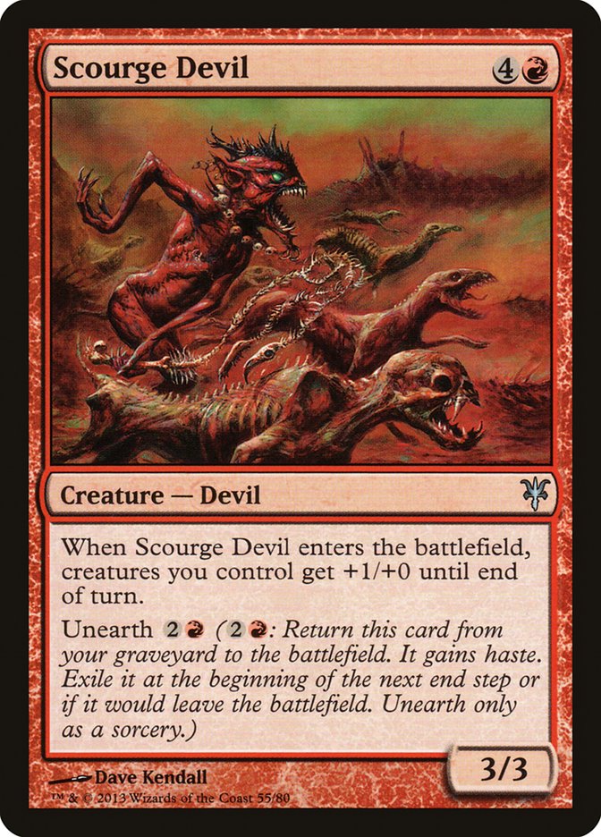 Scourge Devil [Duel Decks: Sorin vs. Tibalt] MTG Single Magic: The Gathering    | Red Claw Gaming
