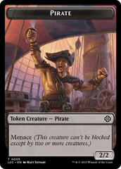 City's Blessing // Pirate (0005) Double-Sided Token [The Lost Caverns of Ixalan Commander Tokens] MTG Single Magic: The Gathering    | Red Claw Gaming