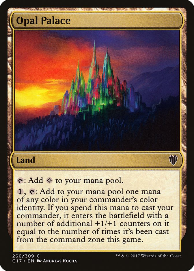 Opal Palace [Commander 2017] MTG Single Magic: The Gathering    | Red Claw Gaming