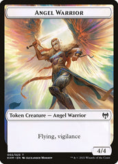 Treasure // Angel Warrior Double-Sided Token [Kaldheim Tokens] MTG Single Magic: The Gathering    | Red Claw Gaming