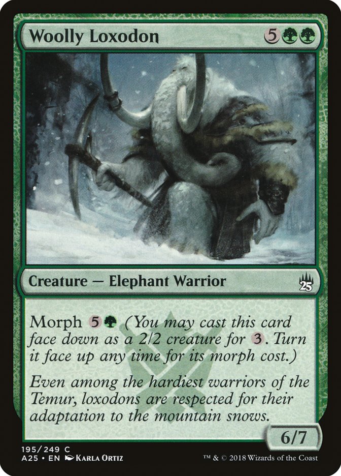 Woolly Loxodon [Masters 25] MTG Single Magic: The Gathering    | Red Claw Gaming